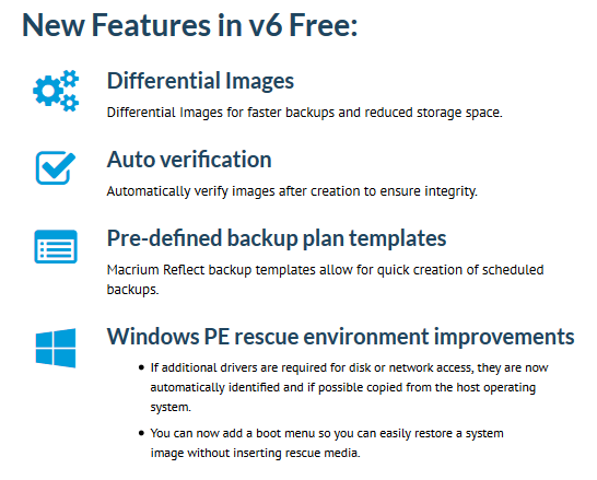 what is macrium reflect free edition